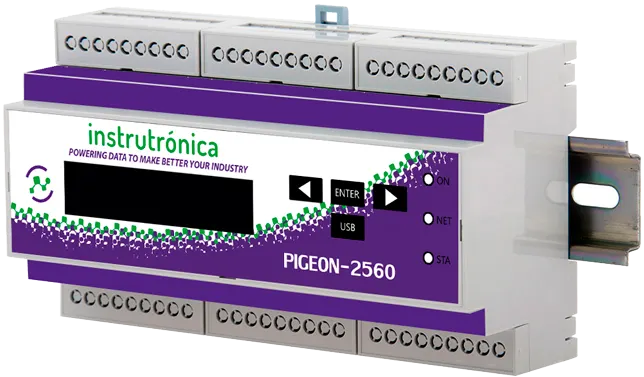 Pigeon 2560, UTR homologada NMX-AA-179-SCFI-2018, montaje en riel DIN